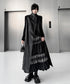 Black Mesh Layered Skirt